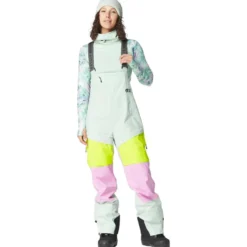 Pantaloni tecnici Picture Elwy Bib Silt Green Orchid Acid