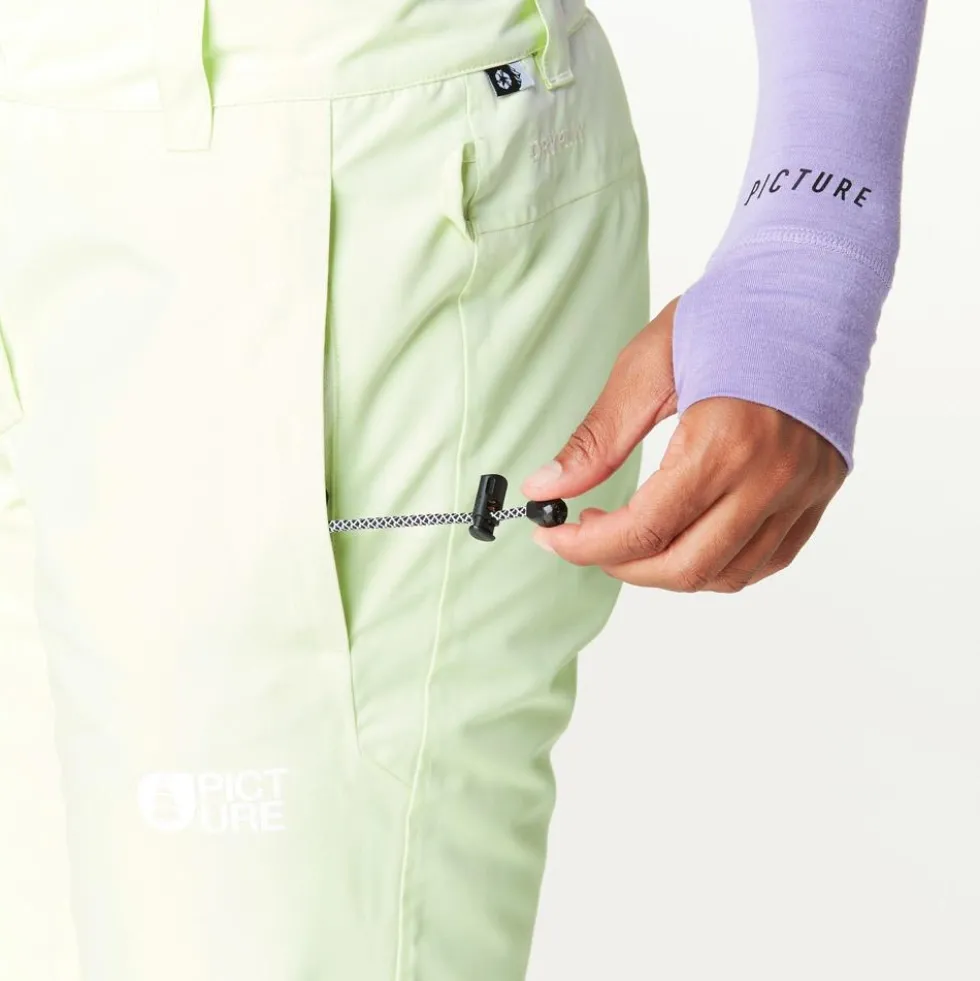 Pantaloni tecnici Picture Exa Lime Cream