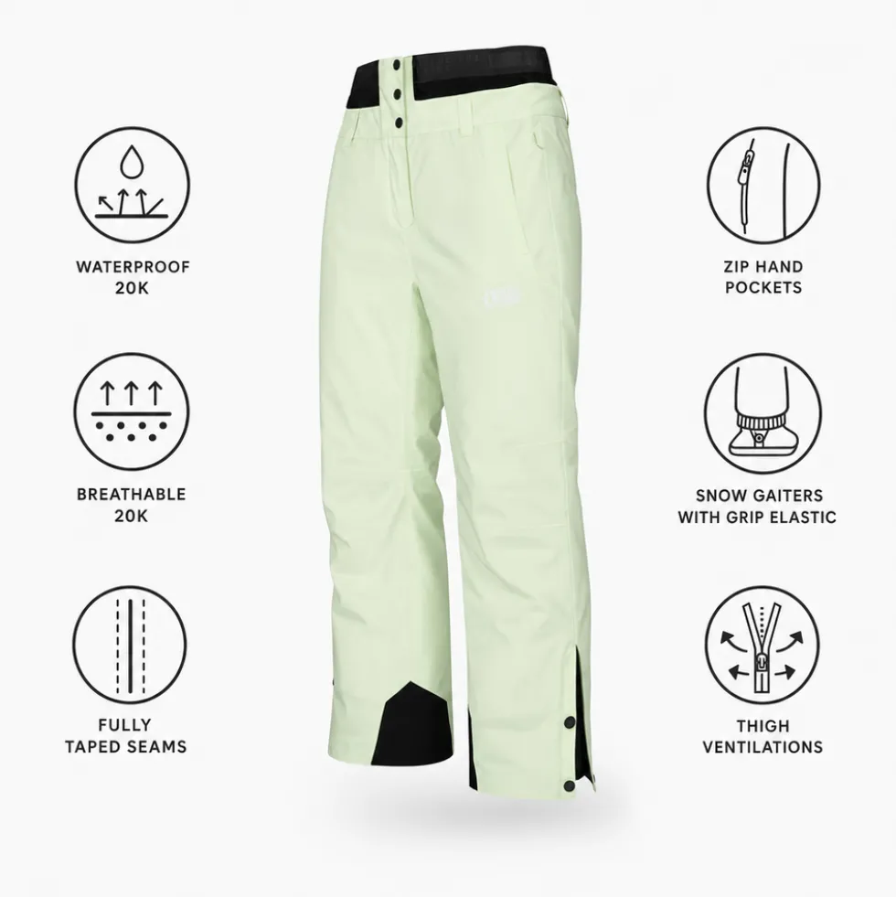 Pantaloni tecnici Picture Exa Lime Cream