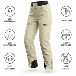 Pantaloni tecnici Picture Exa Wood Ash
