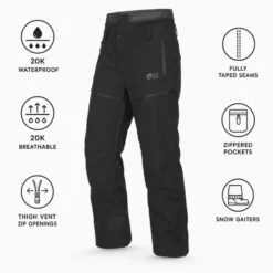 Pantaloni tecnici Picture Naikoon Black