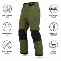 Pantaloni tecnici Picture Plan Tobacco