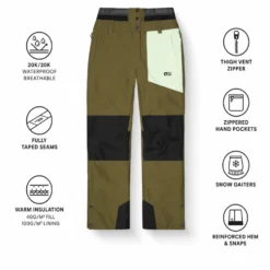 Pantaloni tecnici Picture Seen Tobacco