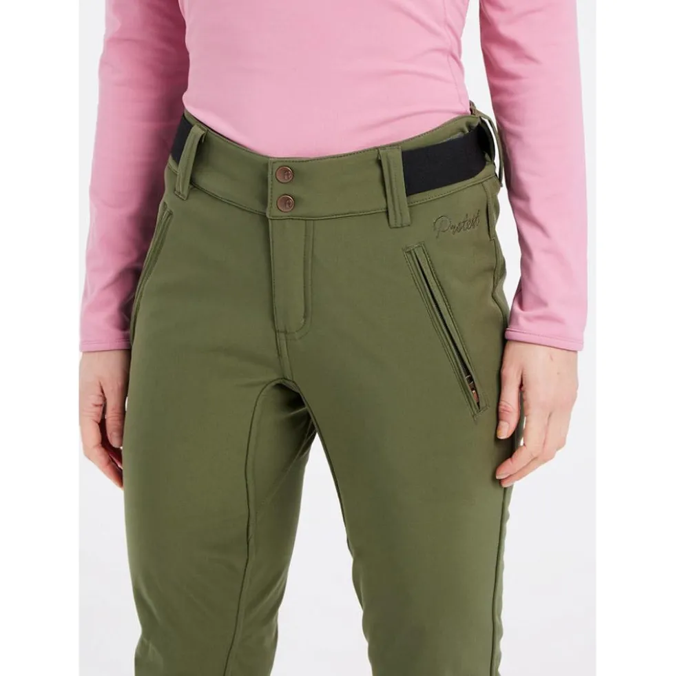 Pantaloni tecnici Protest Lole Botanic Green