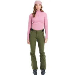 Pantaloni tecnici Protest Lole Botanic Green