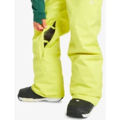 Pantaloni tecnici Quiksilver Estate Youth Pant Yellow Plum