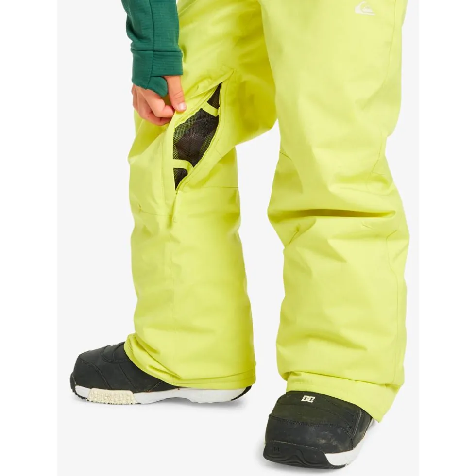 Pantaloni tecnici Quiksilver Estate Youth Pant Yellow Plum