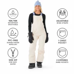 Pantaloni tecnici Rip Curl Anti Series Vmont Bib Multico