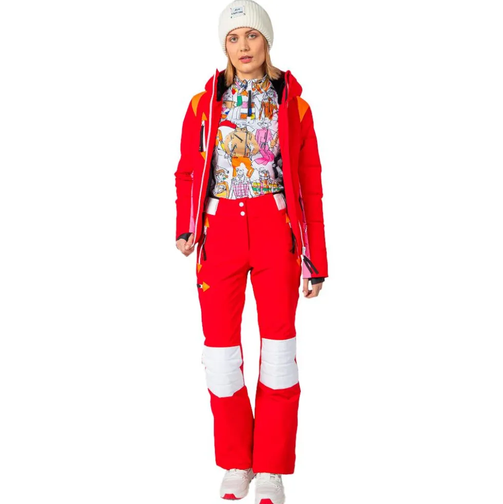 Pantaloni tecnici Rossignol W Pilot Star Red