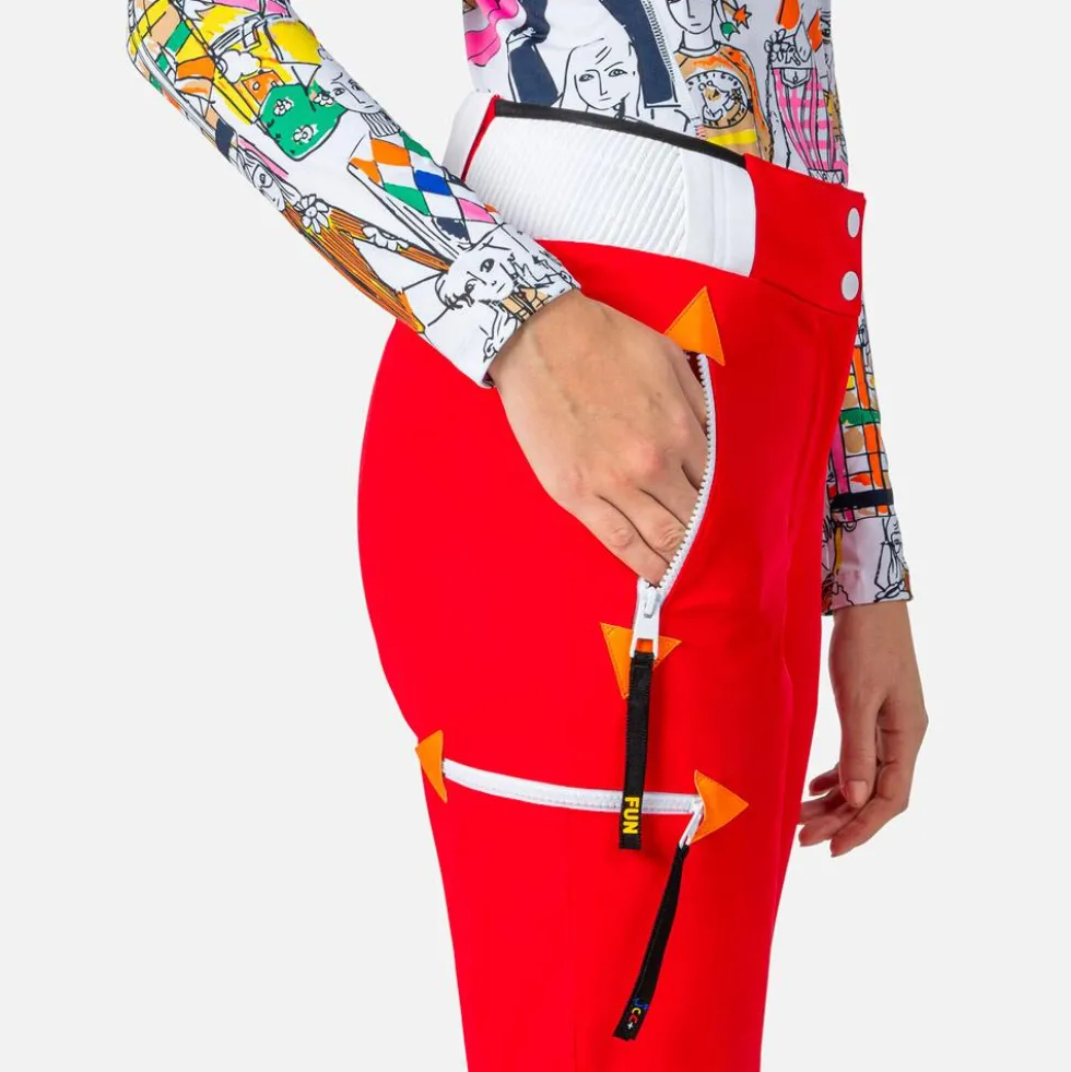 Pantaloni tecnici Rossignol W Pilot Star Red