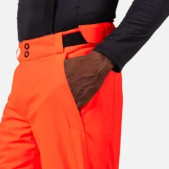 Pantaloni tecnici Rossignol Hero Blackside Insulated Pant Neon Red