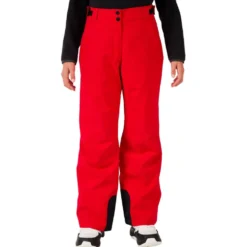 Pantaloni tecnici Rossignol Girl Insulated Ski Ruby Red
