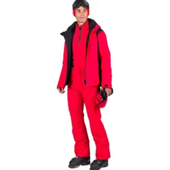 Pantaloni tecnici Rossignol Blackside Sport Red