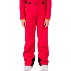 Pantaloni tecnici Rossignol Girl Ski Pant Ruby Red