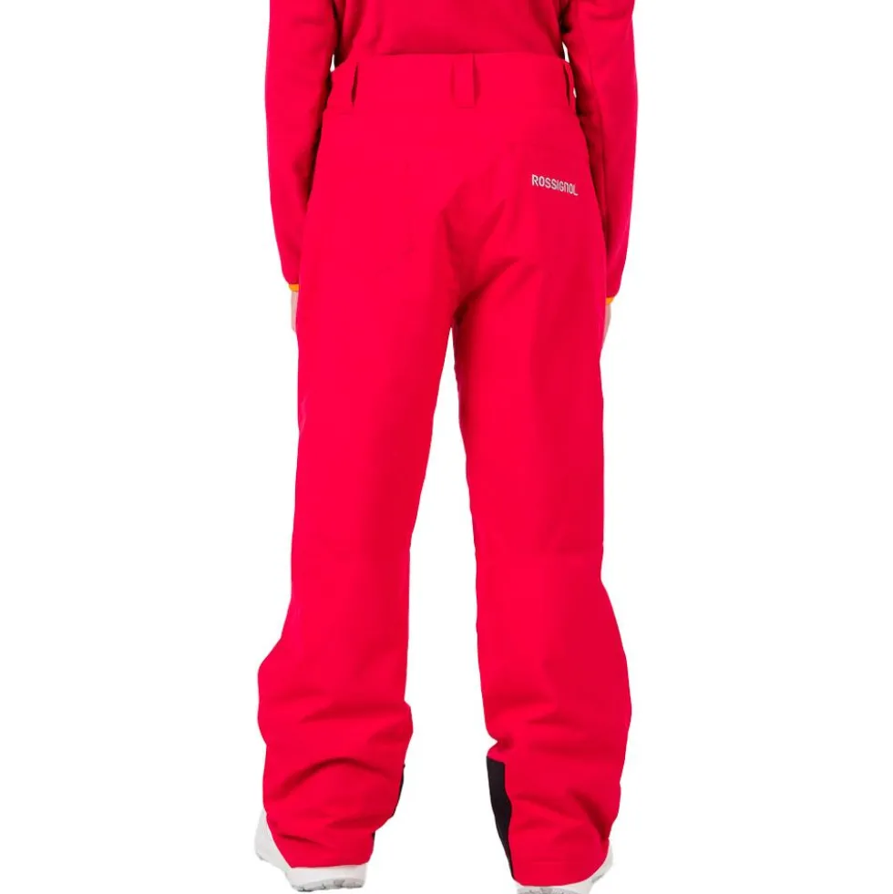 Pantaloni tecnici Rossignol Girl Ski Pant Ruby Red