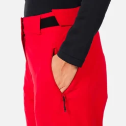 Pantaloni tecnici Rossignol W's Strawpile Insulated Ruby Red