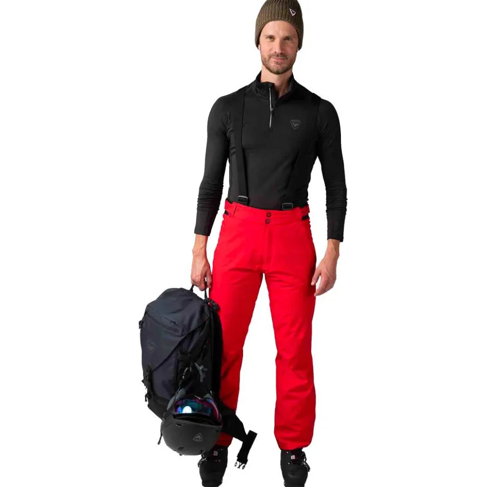 Pantaloni tecnici Rossignol Ski Sports Red