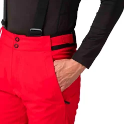 Pantaloni tecnici Rossignol Ski Sports Red