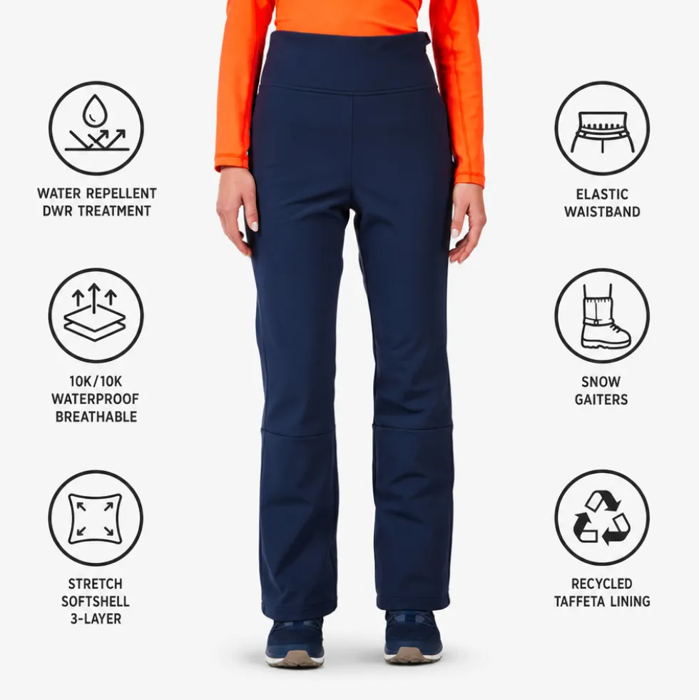 Pantaloni tecnici Rossignol W Ski Softshell Pant Dark Navy