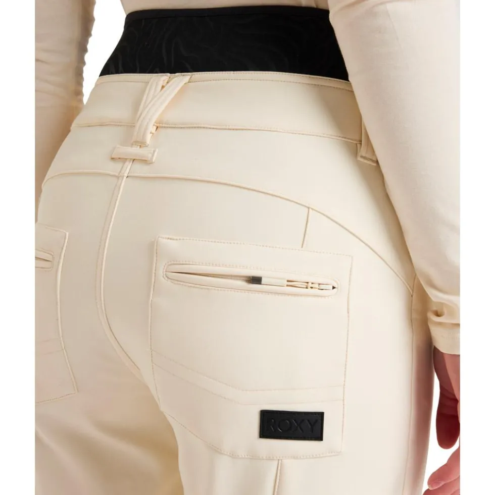 Pantaloni tecnici Roxy Rising High Pant Buttercream