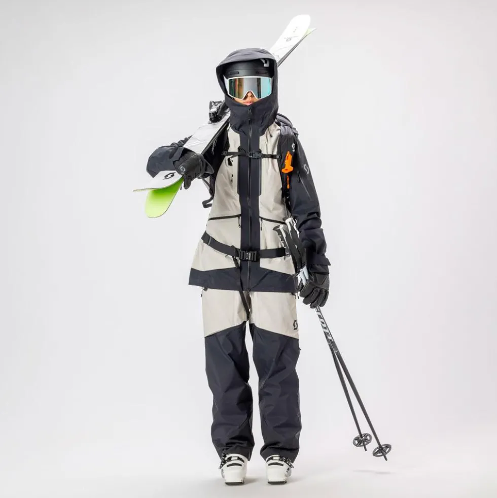 Pantaloni tecnici Scott Pants Vertic Gore Tex 3 Layer Dust White Black