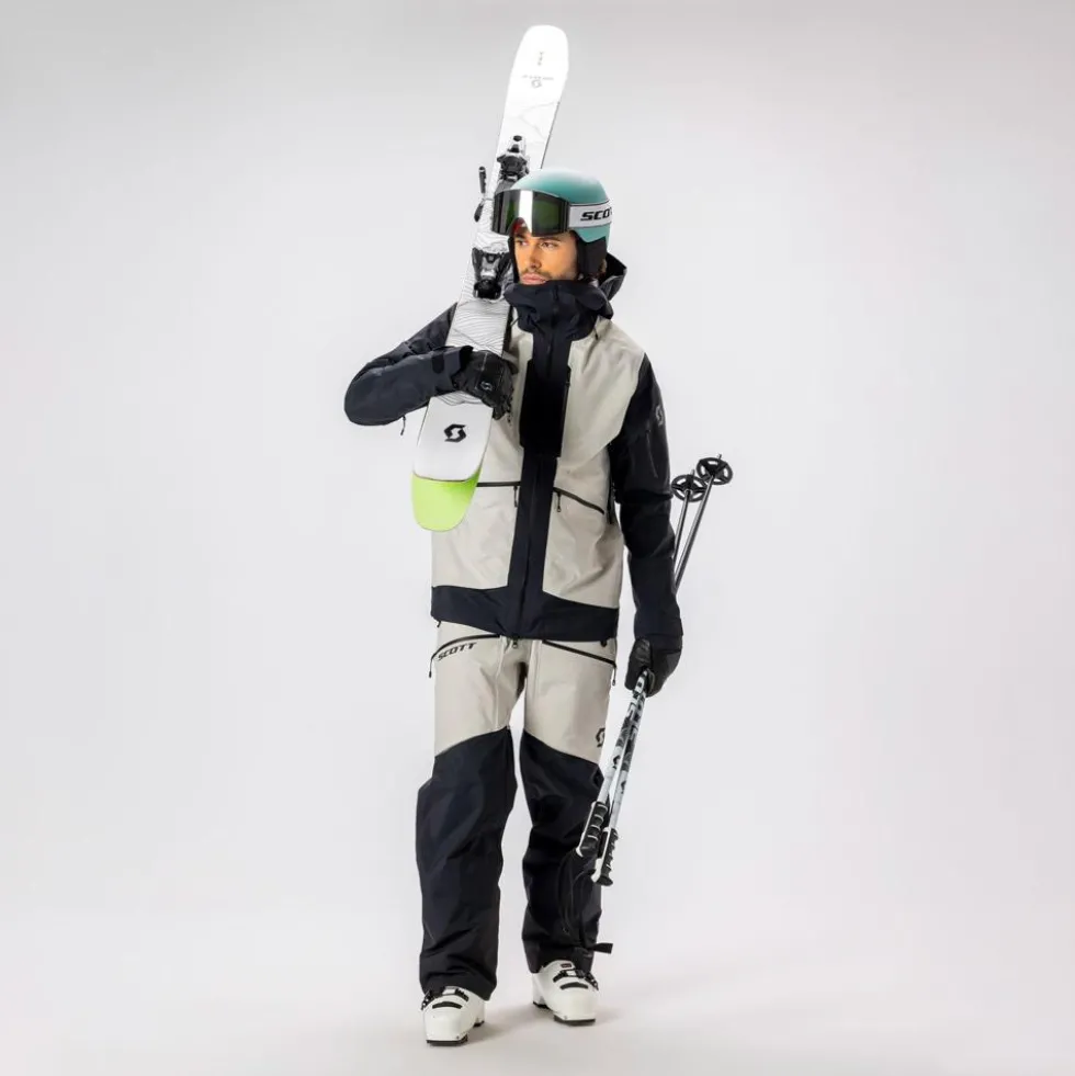 Pantaloni tecnici Scott Pants Vertic Gore Tex 3 Layer Dust White Black