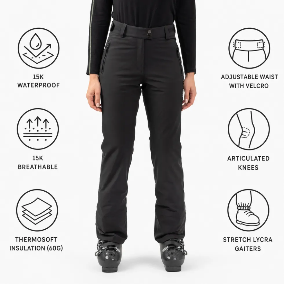 Pantaloni tecnici Sun Valley Iceberg Noir