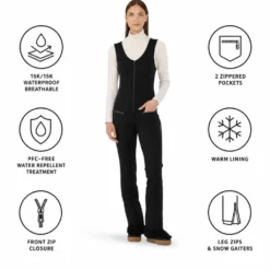 Pantaloni tecnici Sun Valley Indent Black