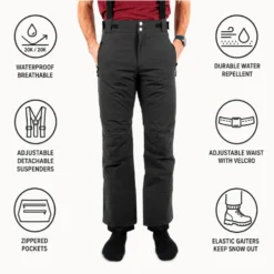Pantaloni tecnici Sun Valley Fusion Black