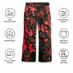 Pantaloni tecnici Superdry Ultimate Rescue Trousers Volcanic Mountain Orange
