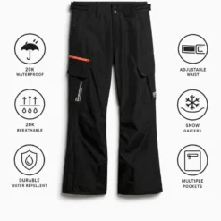 Pantaloni tecnici Superdry Ultimate Rescue Trousers Black