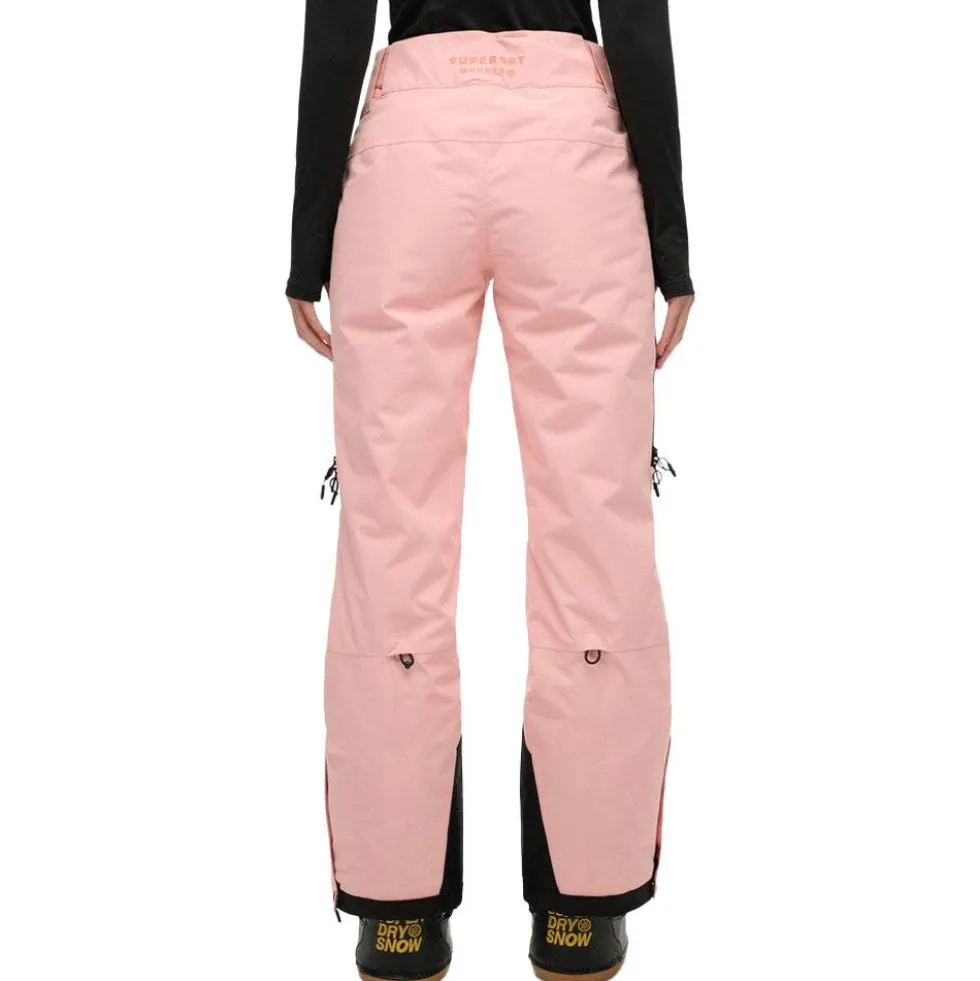 Pantaloni tecnici Superdry Ultimate Freestyle Ski Pant W's Rose Mat