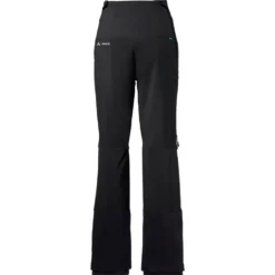 Pantaloni tecnici Vaude Women's Monviso Softshell Pants II Liblack