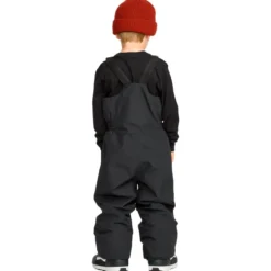 Pantaloni tecnici Volcom Little Flurry Bib Overall Black