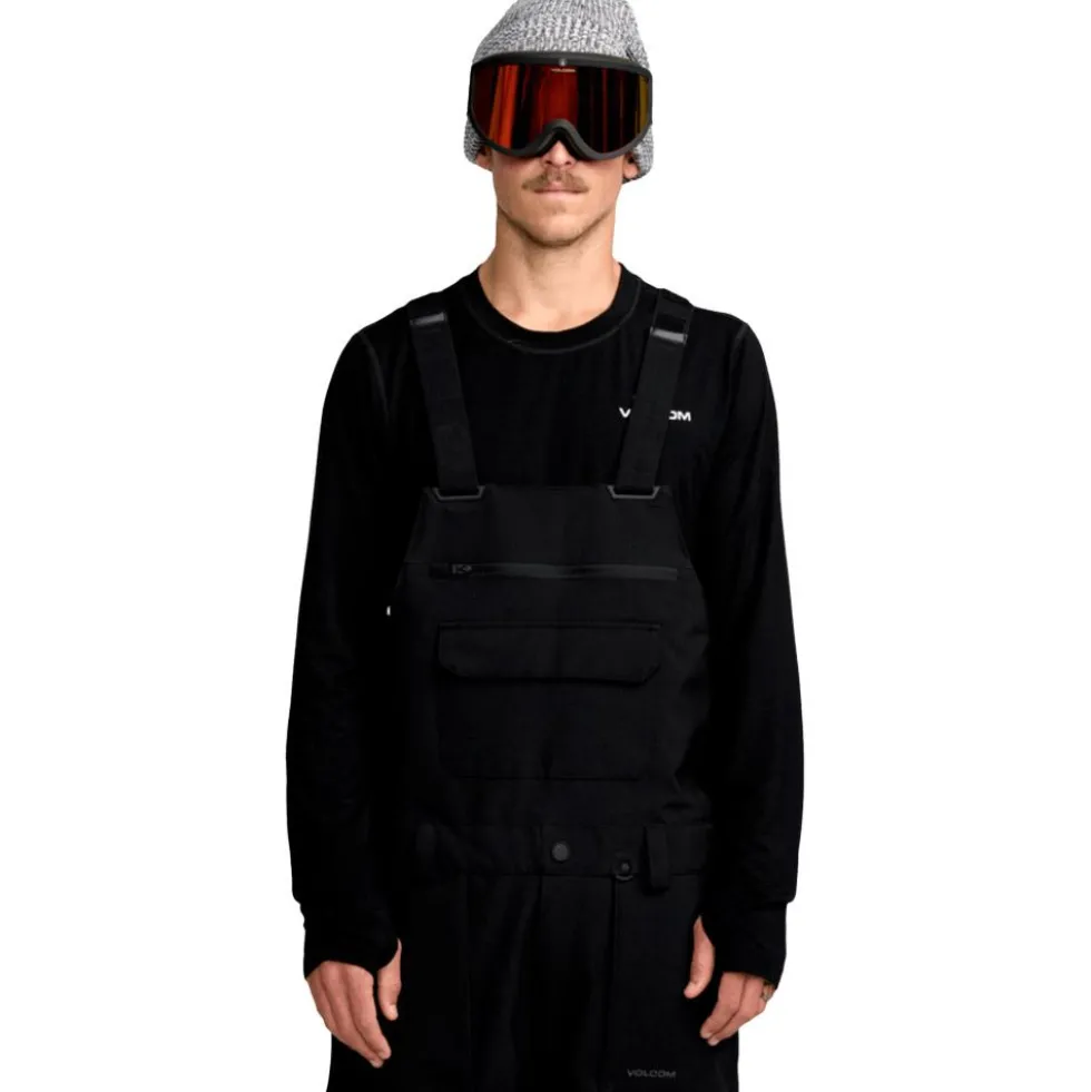 Pantaloni tecnici Volcom Roan Bib Overall Black
