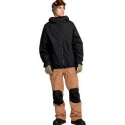 Pantaloni tecnici Volcom Roan Pant Terra Brown