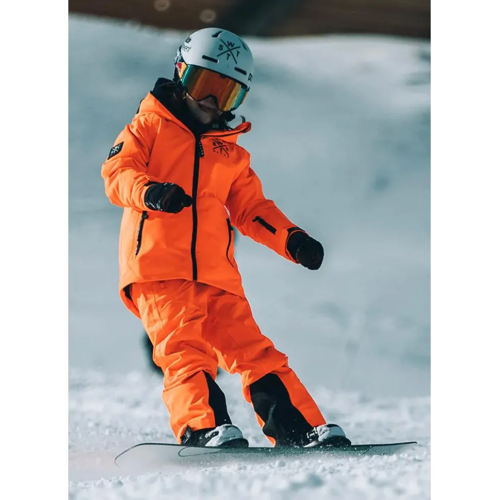 Pantaloni tecnici Watts Gostt Junior Fluo Orange