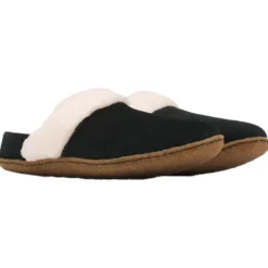 Pantofole Sorel Nakiska Slide II Black Natural