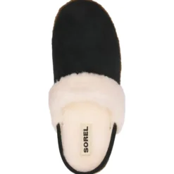 Pantofole Sorel Nakiska Slide II Black Natural