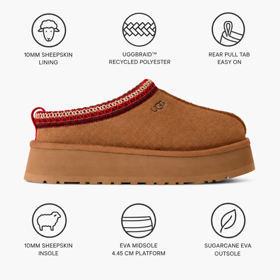 Pantofole UGG W Tazz II Chestnut