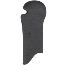 Passamontagna Buff Merino Lightweight Balaclava Solid Grey