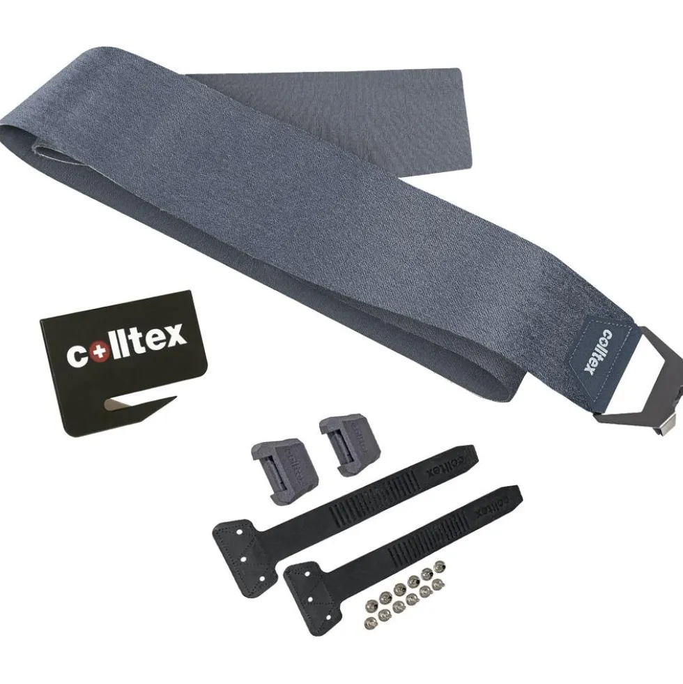 Pelli di foca (sci alpinismo) Colltex Sad Palu Mohair 120 Étrier Hexagon + Camlock À Monter