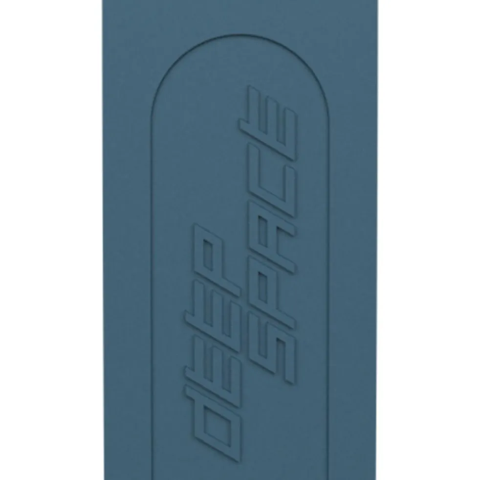 Pezzi di ricambio casco Flaxta Deep Space Silicone Goggle Clip Dust Blue