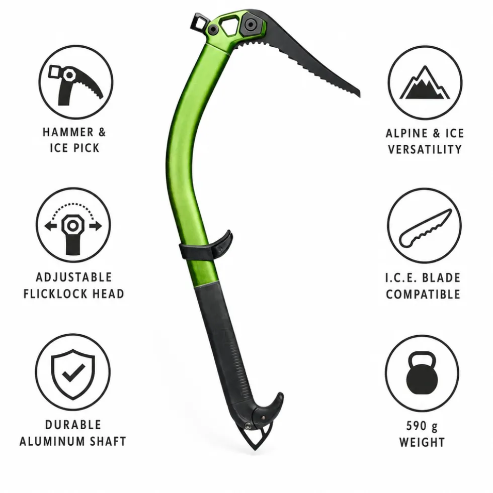 Piccozza Black Diamond Viper Ice Tool Marteau