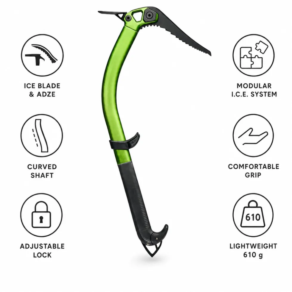 Piccozza Black Diamond Viper Ice Tool Panne
