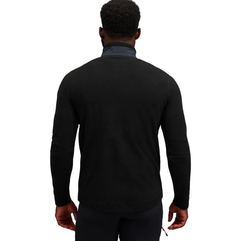 Pile Black Diamond Rift Half Zip Black Black
