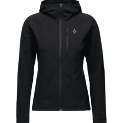 Pile Black Diamond W Coefficient Storm Full Zip Black