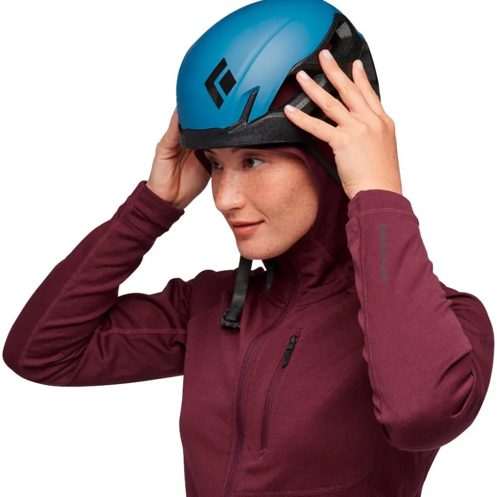 Pile Black Diamond W Coefficient Fleece Hoody Blackberry