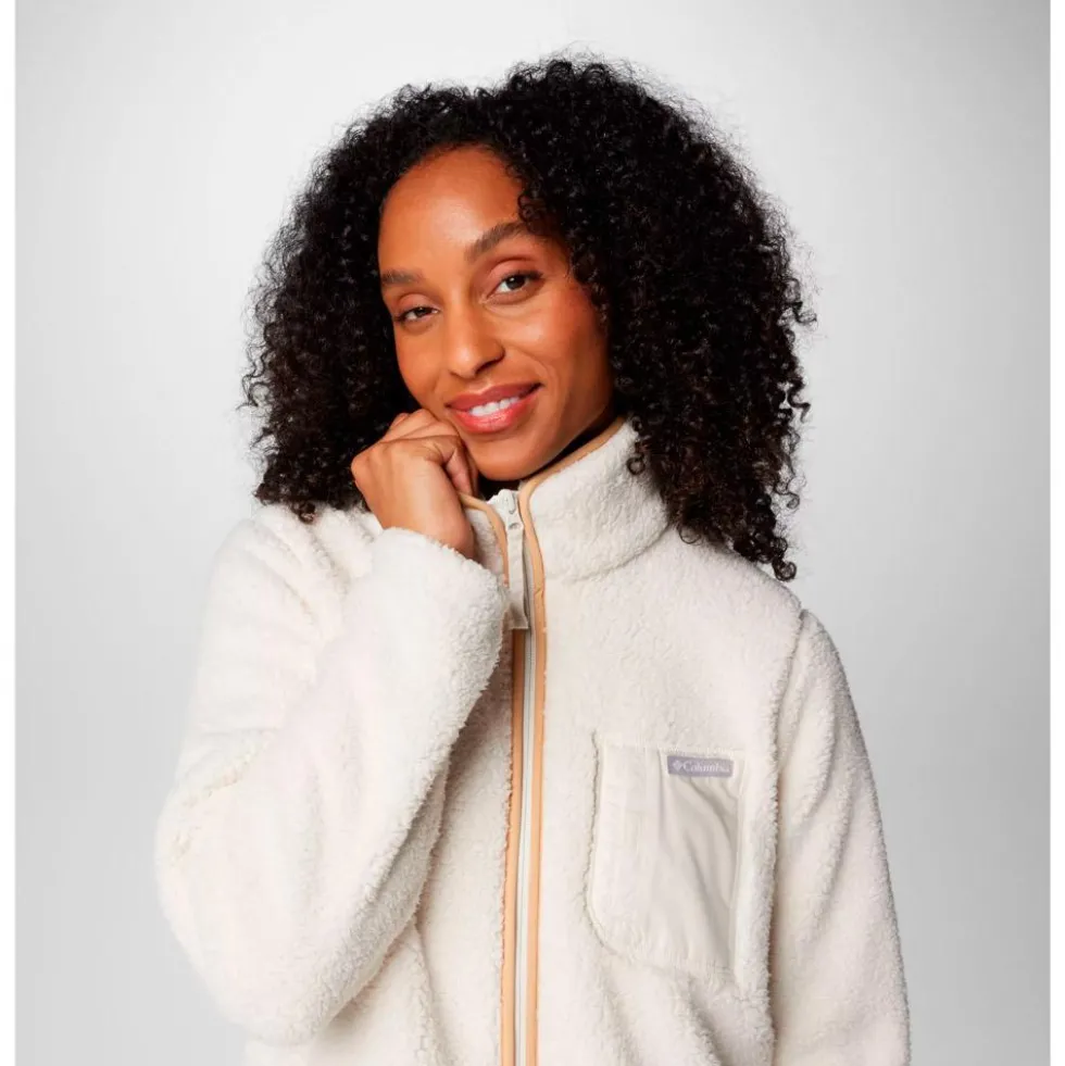 Pile Columbia West Bend Full Zip II W Chalk