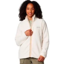 Pile Columbia West Bend Full Zip II W Chalk